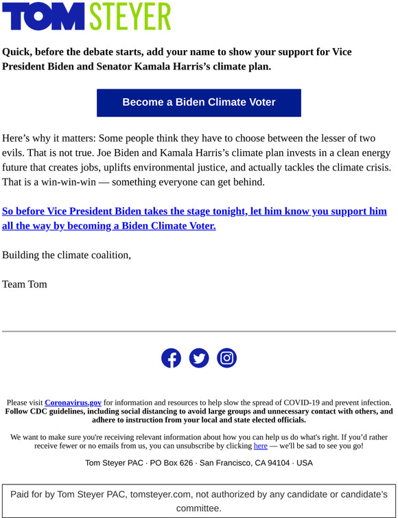 Before Biden takes the stage, check this off your list ✅