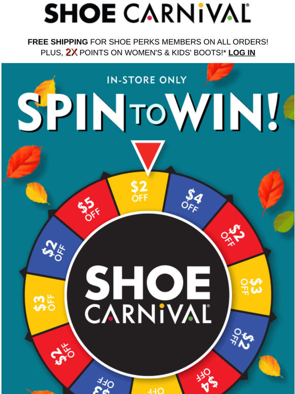 shoe carnival free shipping