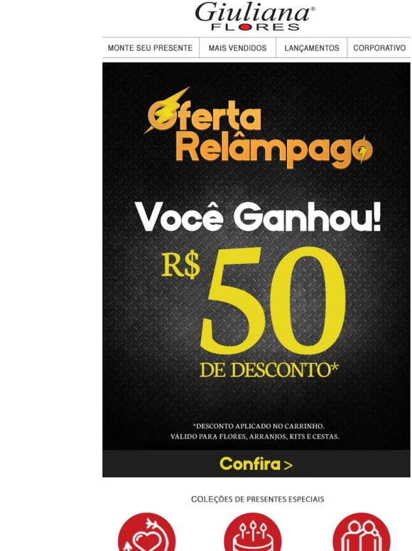 Uma oferta inacreditável! 😲