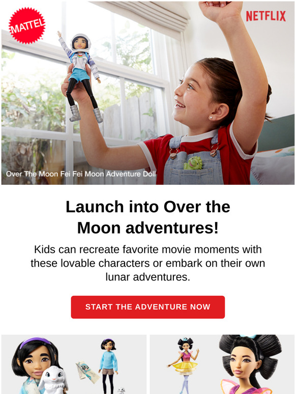 Mattel Shop Get Netflix S Over The Moon Characters Milled