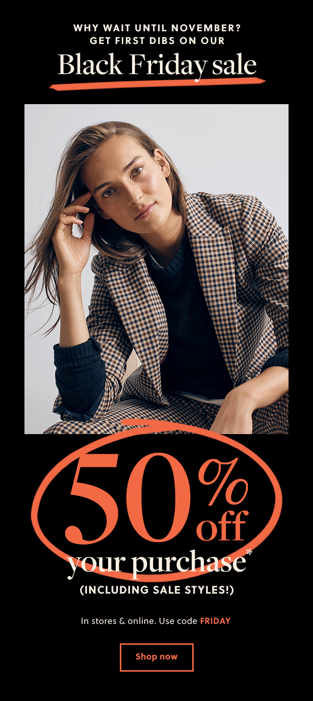 J crew black friday 2020 Clearance