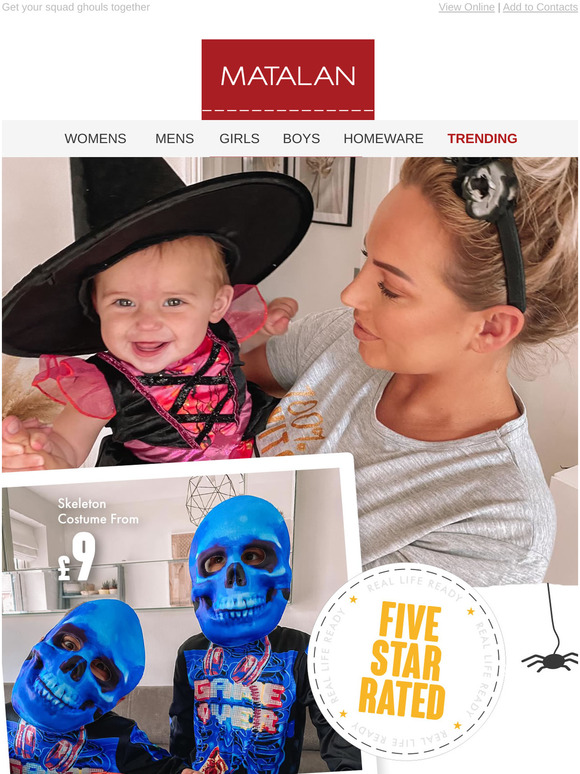 Matalan Hey, celebrate Halloween at home 🎃 Milled