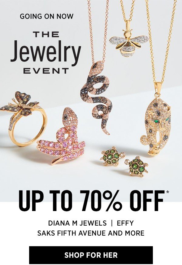 Saks Off 5th: Accent your outfits with Effy jewelry Up to 70%