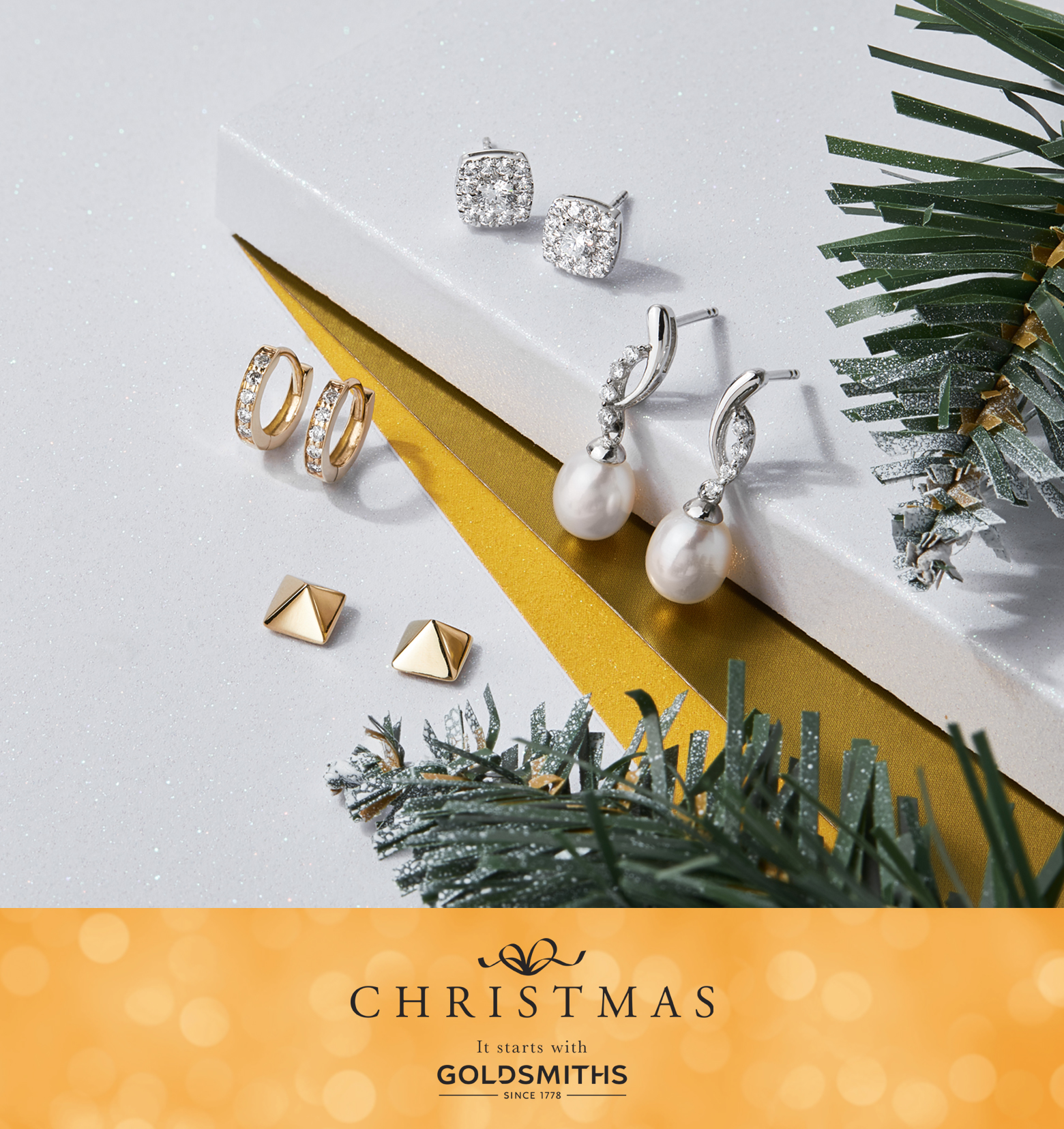 goldsmiths earrings sale
