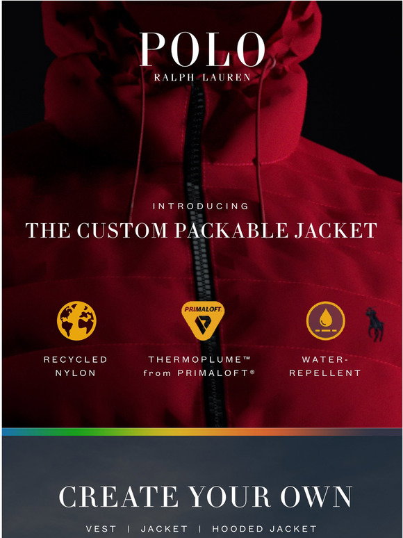Custom Packable Jacket 