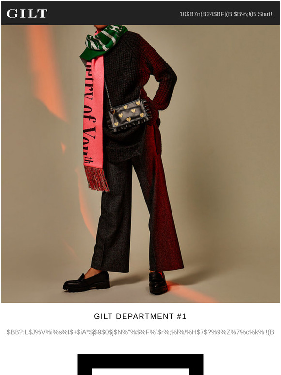 Gilt Jp Gilt ファッションウィーク開催中 人気デザイナーズ インポートブランドが目白押し Gilt Department 1 Gilt Department 2 Gherardini など Milled