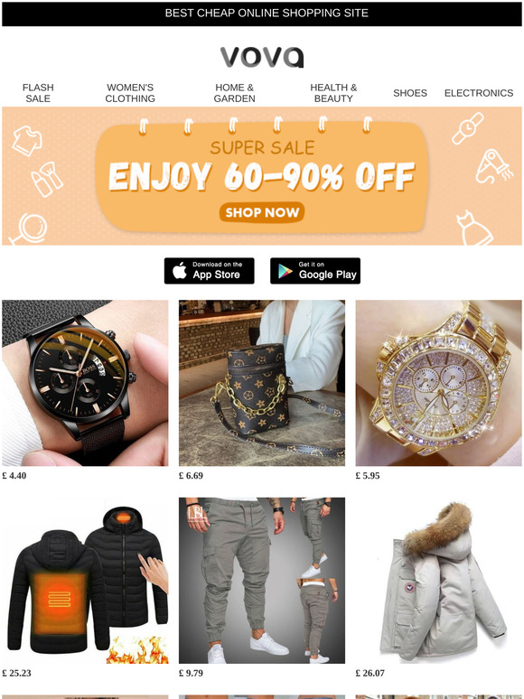 Vova Ww Hurry Up To 90 Off Quantities Are Limited Grab It Now Milled