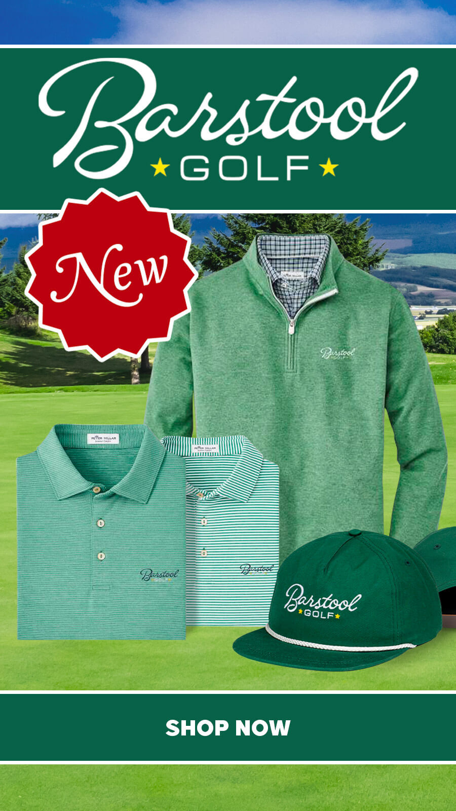 barstool golf apparel