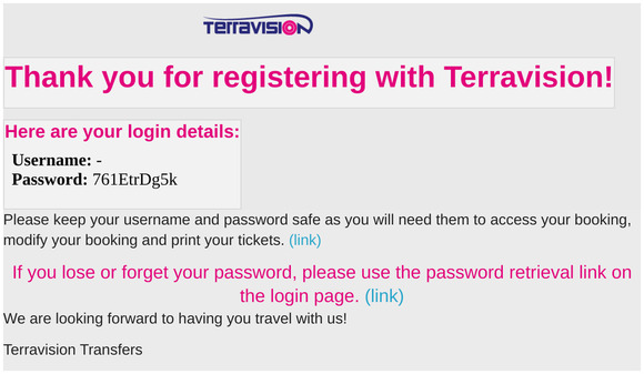 User Registration