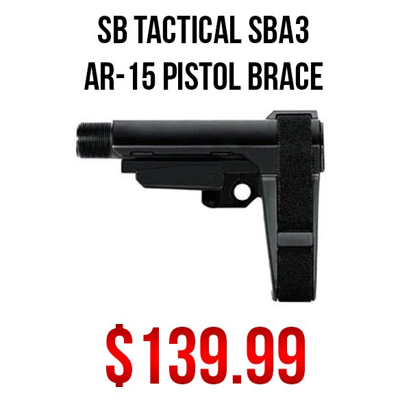 SB Tactical SBA3 available at Impact Guns!