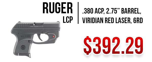 Ruger LCP available at Impact Guns!