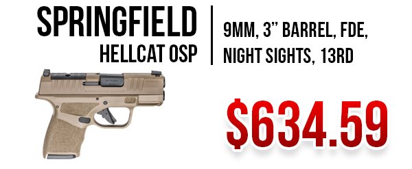 Springfield Hellcat OSP for sale at Impact Guns