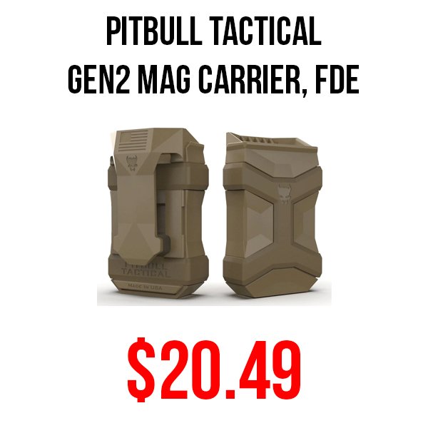 Pitbull Gen2 Mag Carrier available at Impact Guns!