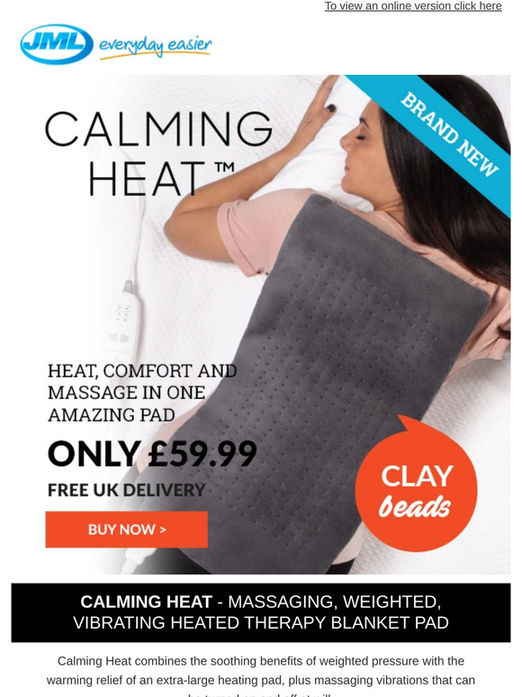 JML Direct Heat, comfort and massage in one amazing pad Milled