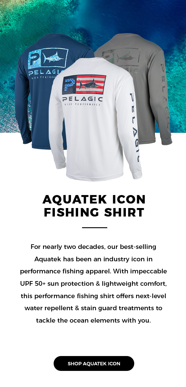 aquatek icon long sleeve performance shirt