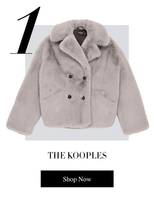 the kooples faux fur jacket