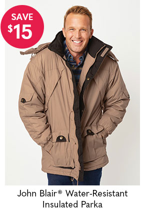 john blair insulated parka