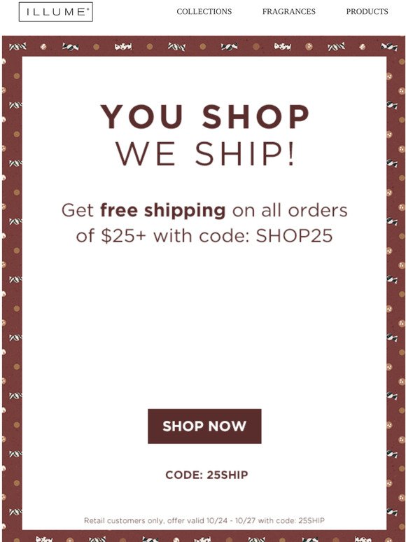 ⏰Final hours to save: You shop we ship!