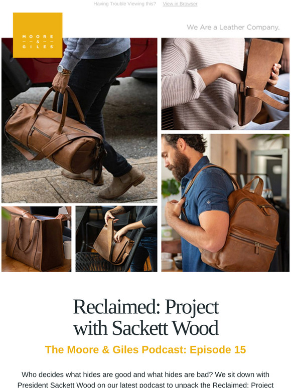Every Leather Hide Has a Story to Tell