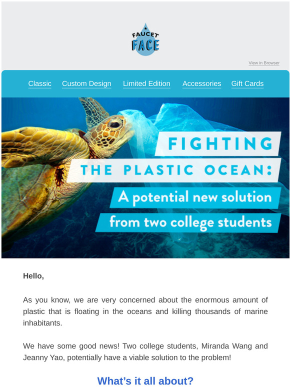 Fighting The Plastic Ocean: New Solution found!