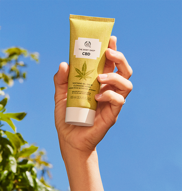 cbd cleanser body shop