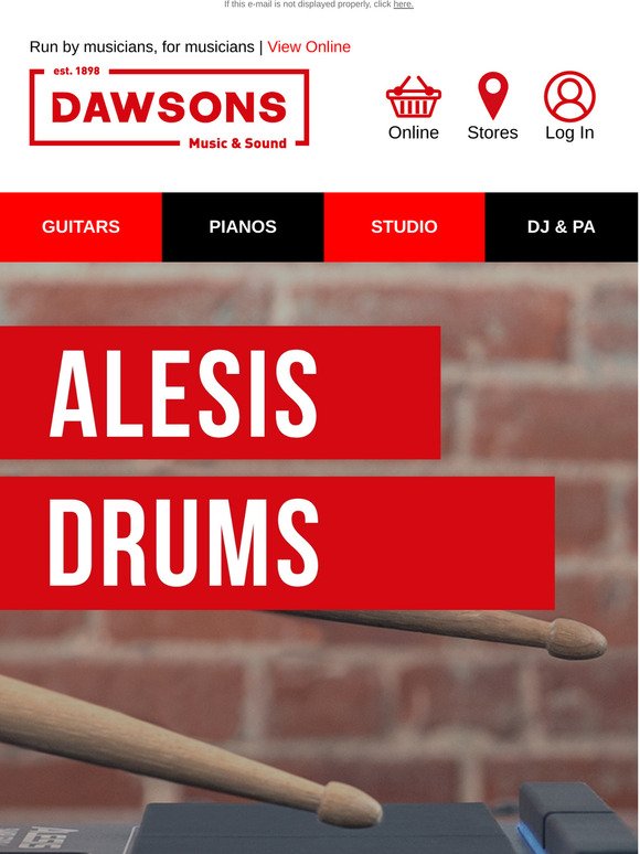 Alesis Drum Gear: Drum Machines & Pads 🎶