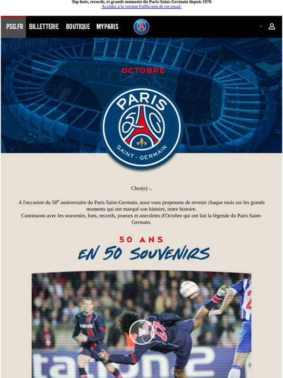 Boutique Officielle Du Psg Email Newsletters Shop Sales Discounts And Coupon Codes Page 4