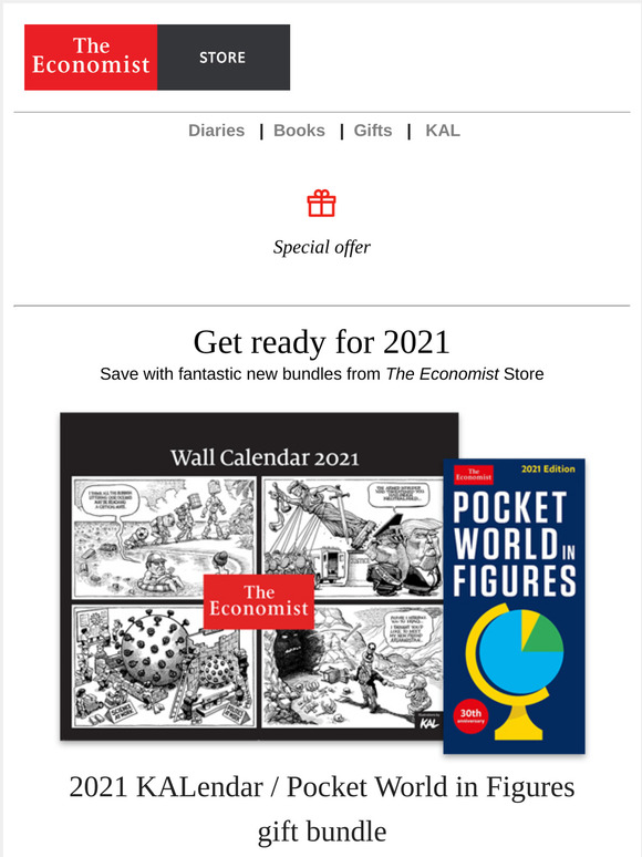 The Economist Get Ready For 2021 With New Economist Gift Bundles Milled