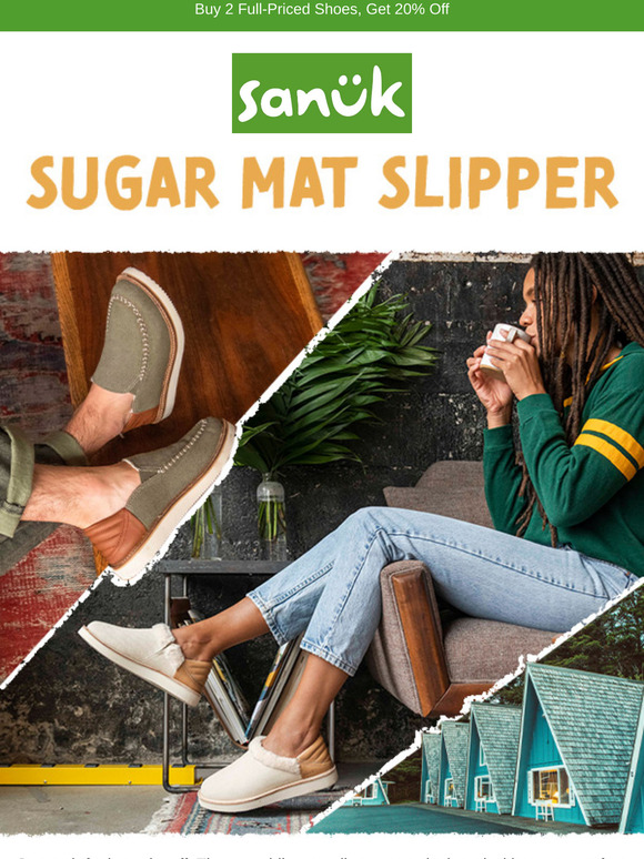 sugar mat slipper sanuk