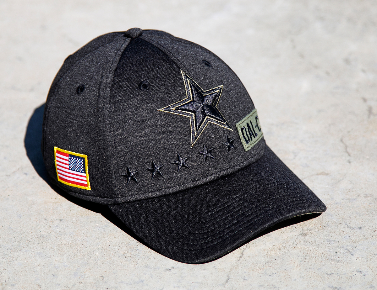 dallas cowboys salute to service fitted hat