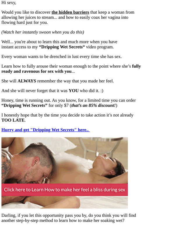 Quot Orgasmic Sex Positions Quot By Gabrielle Moore Discover The 3 Hidden Barriers To Wetness Milled