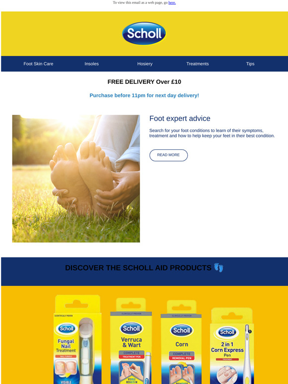 Experiencing corns, verrucas or fungal nails issues?