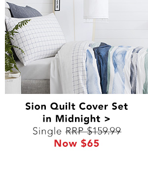 sheridan sion quilt cover