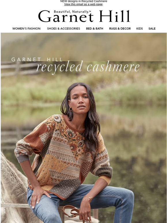 garnet hill recycled cashmere