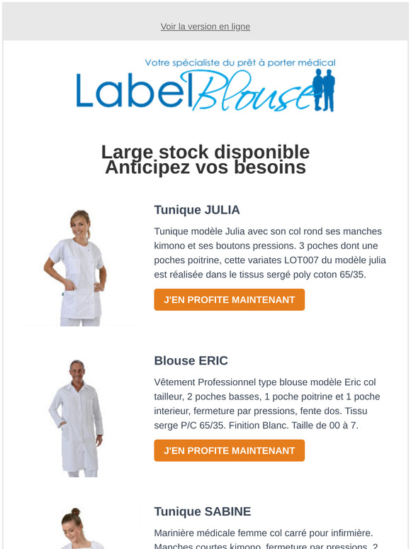 ⚠️ Large stock disponible ! ⚠️