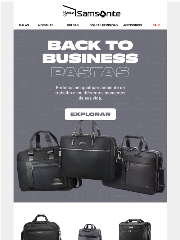 samsonite work bolsa