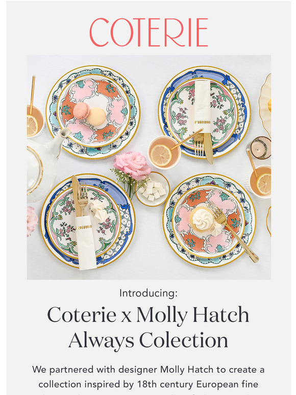 New Collection: Coterie x Molly Hatch