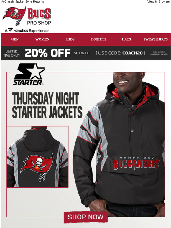 Fanatics, Starter drop 'Thursday Night Lights' NFL jacket collection