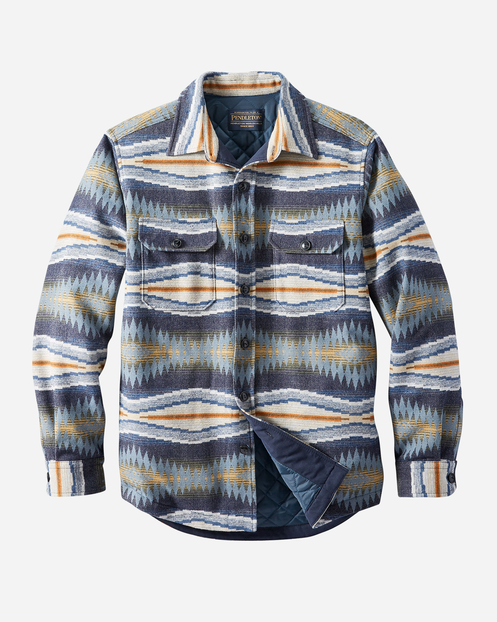 mens pendleton wool coat