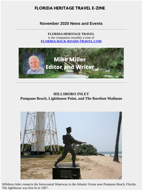 Florida Heritage Travel, November 2020 - Hillsboro Inlet