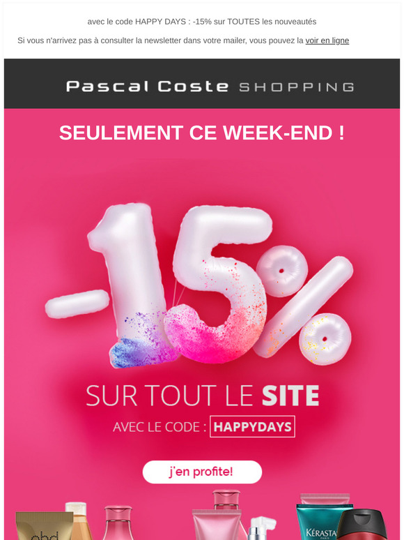 code promo pascal coste ghd