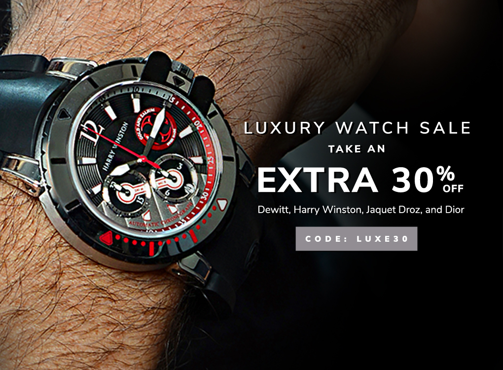 luxury of watches coupon code