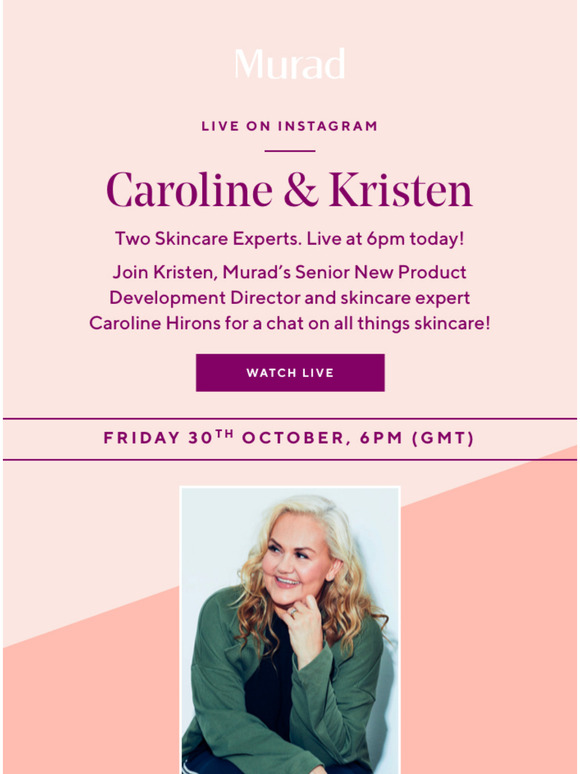 caroline hirons murad