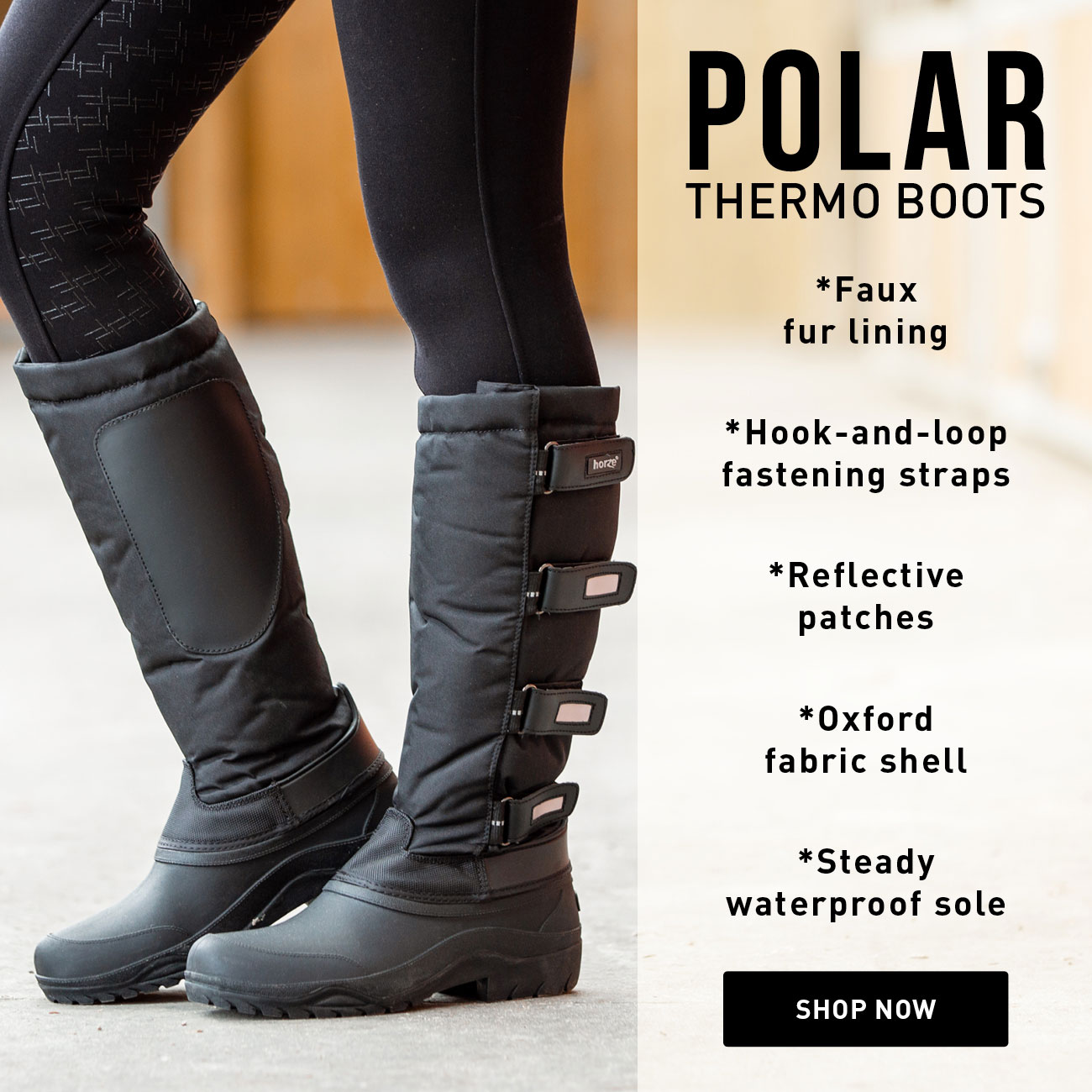 horze utah thermo boots