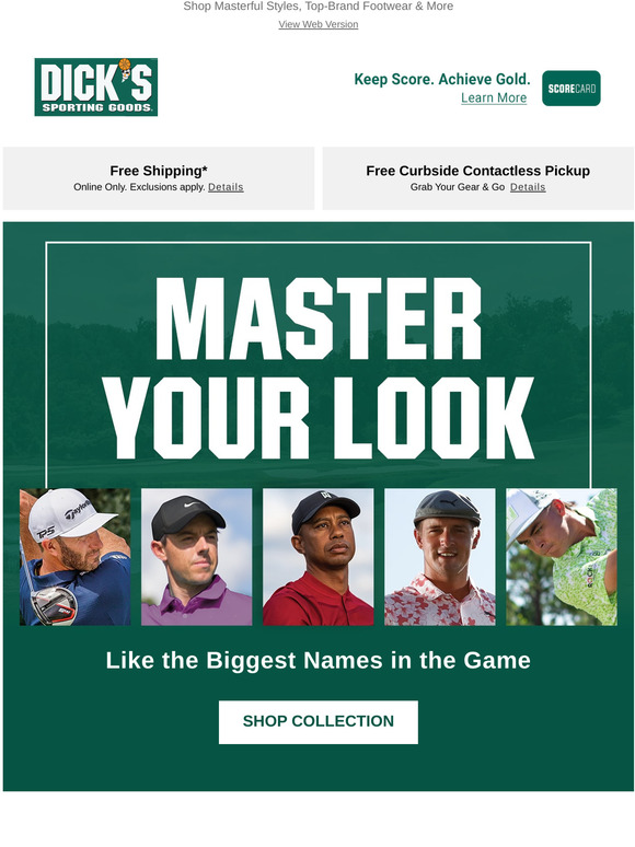 The Sports Authority Golf Looks Worn by the Game's Biggest Names Milled