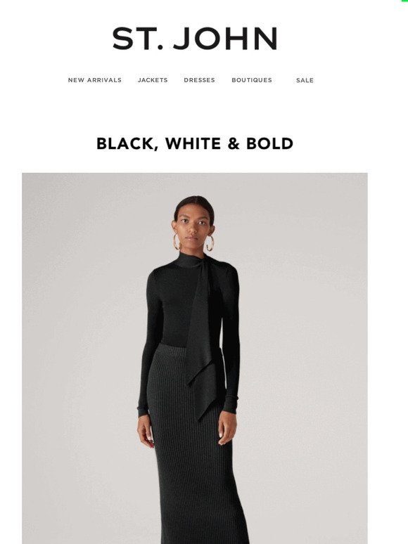 Now Trending: Black and White