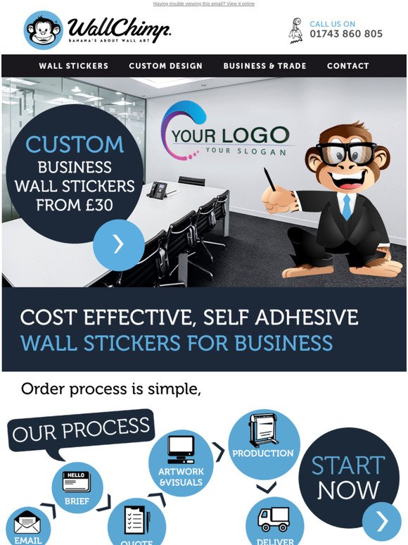 Shop Business Wall Stickers