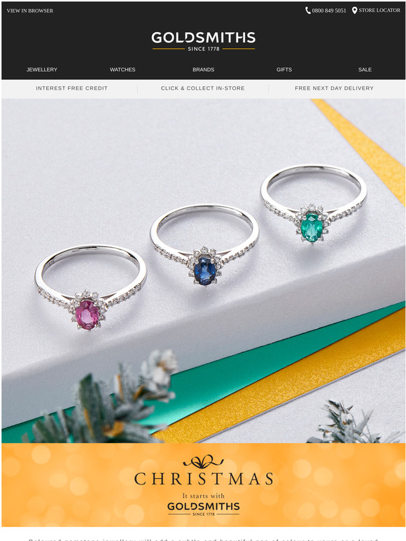 goldsmiths jewellery sale