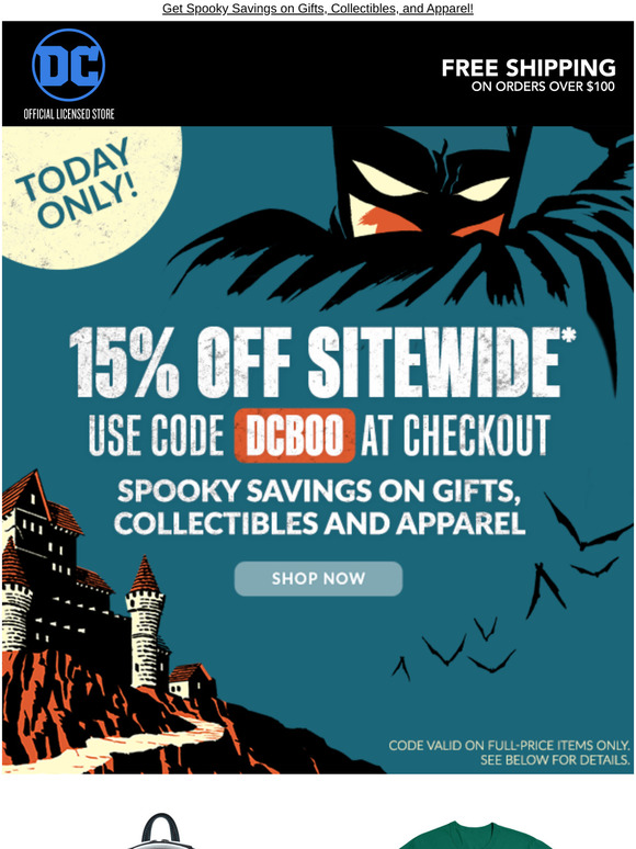 Get spooky 15% savings sitewide in our Halloween Sale!