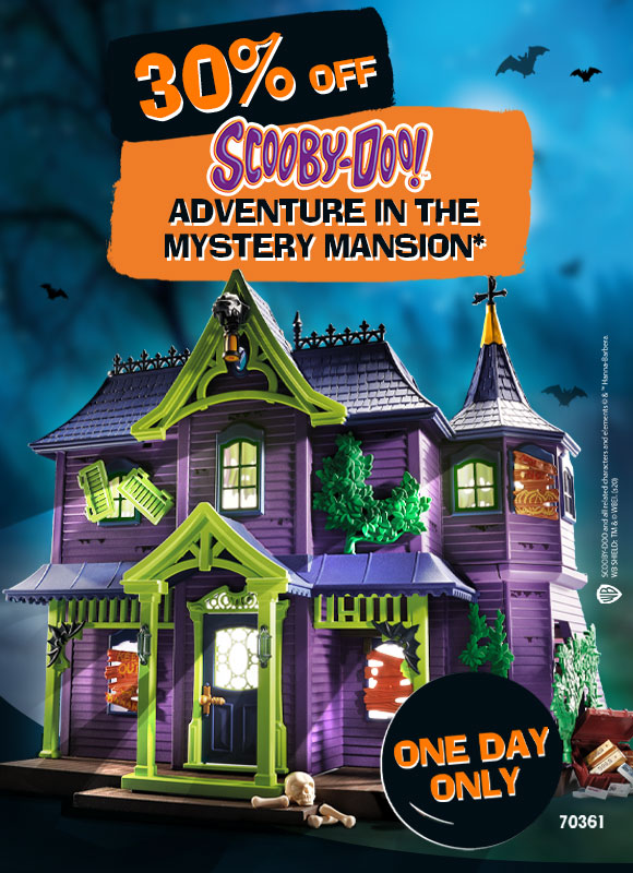 playmobil scooby doo mystery mansion